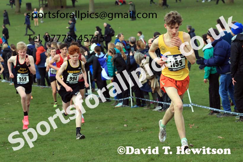 Boys Under-15s, 2024 CAU Inter Counties Cross Country Champs., Wollaton Park, Nottingham. Photo: David T. Hewitson/Sports for All Pics